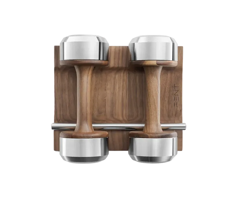 COLMIA™ Dumbbells Pair With Wooden Stand