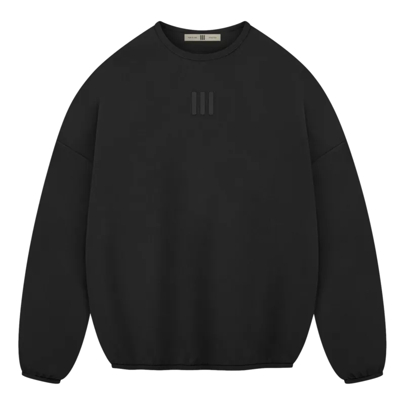 Suede Fleece Crewneck