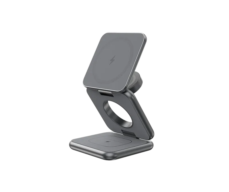 Foldable 3-in-1 Wireless Charging Stand