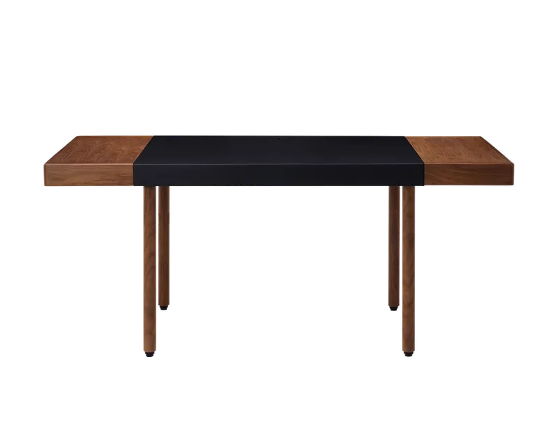 Leatherwrap Sit-to-Stand Desk