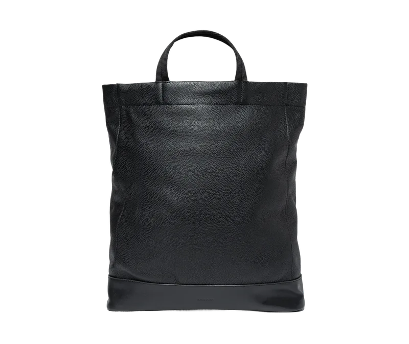 Leather Tote Backpack