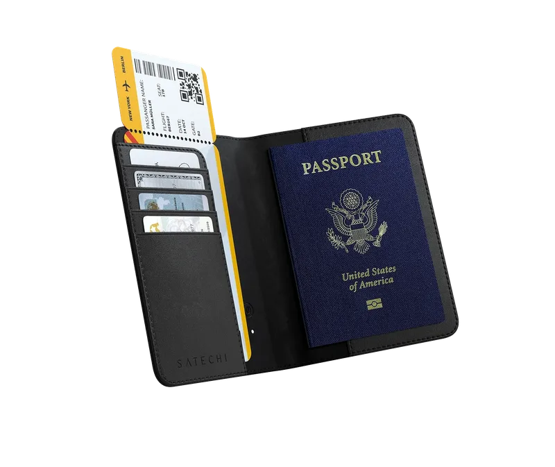 Vegan-Leather Passport Cover