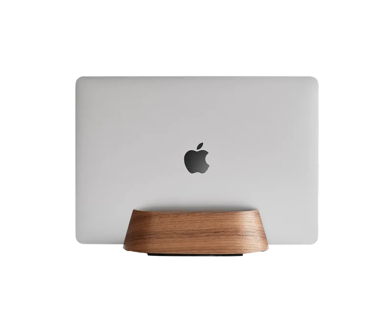 Wood Vertical Laptop Stand